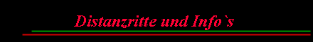 Distanzritte